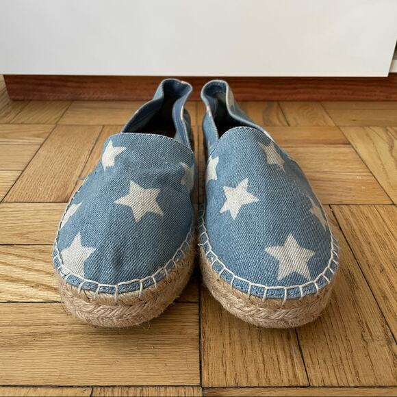 Steve Madden Talan Star Espadrille Slip On Women's 7.5 US - Picture 5 of 10